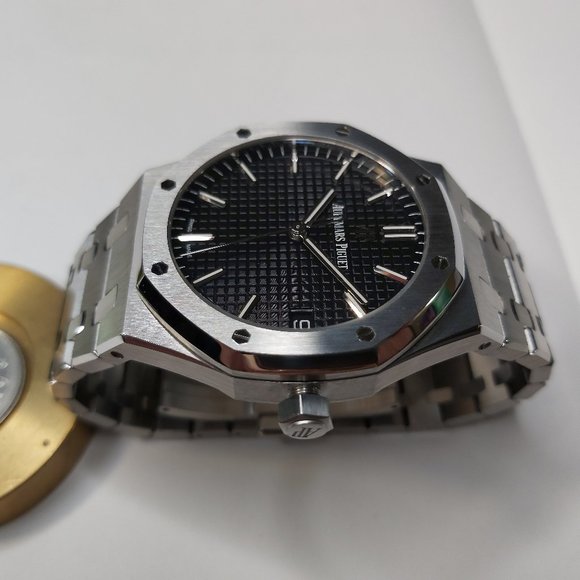 Audemars Piguet Royal Oak 41mm 15500 Basel 2019 SS/SS Black - Picture 7 of 17